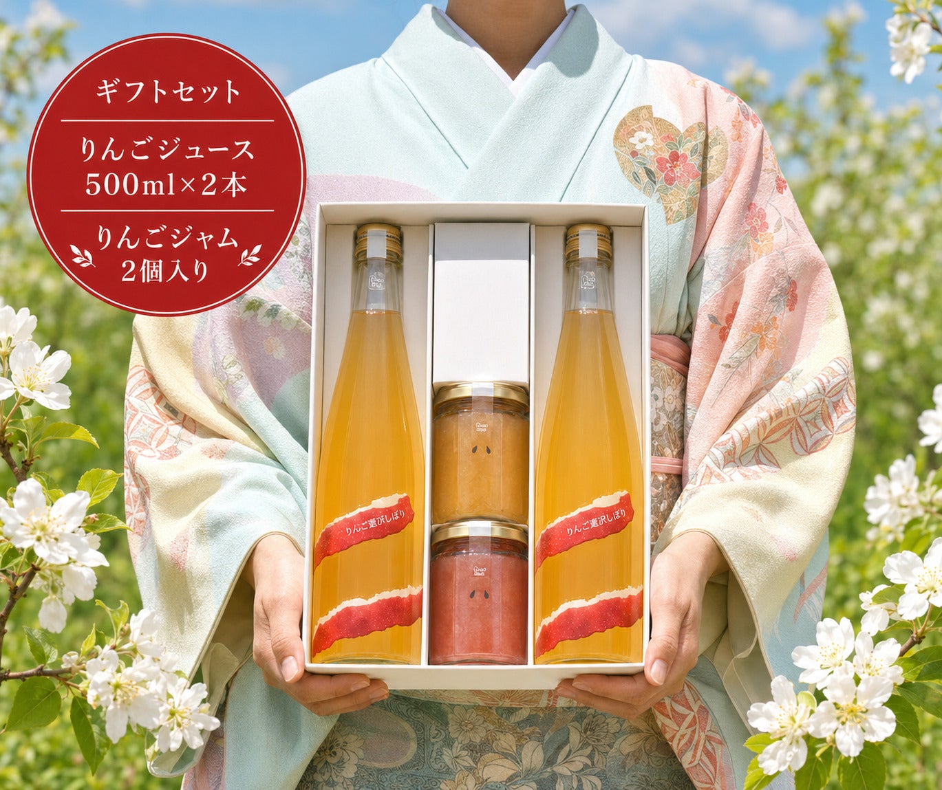お中元ギフトなら青森りんご産地直送大湯ファームの減農薬りんご